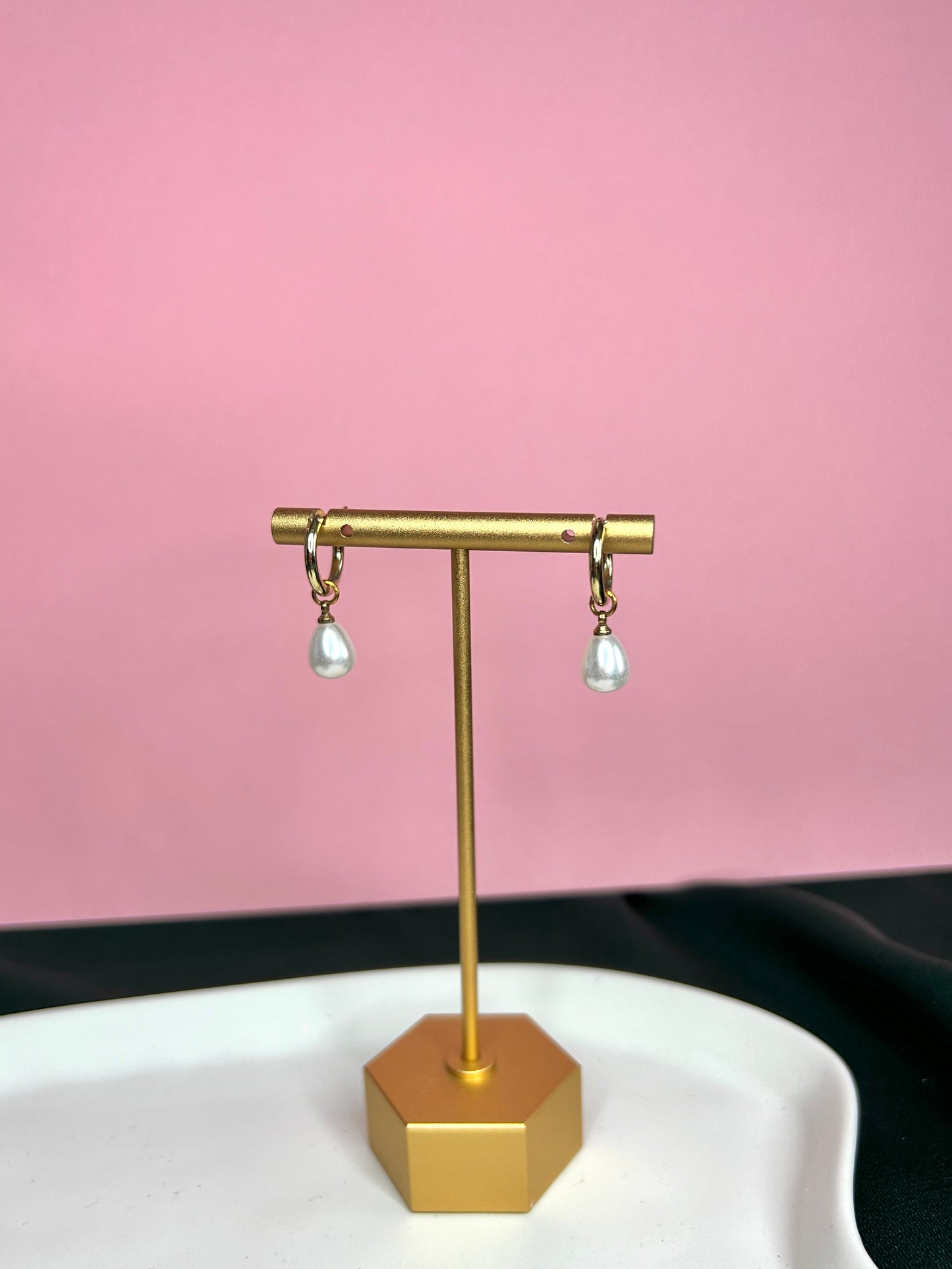 Pearl Mini Hoops
