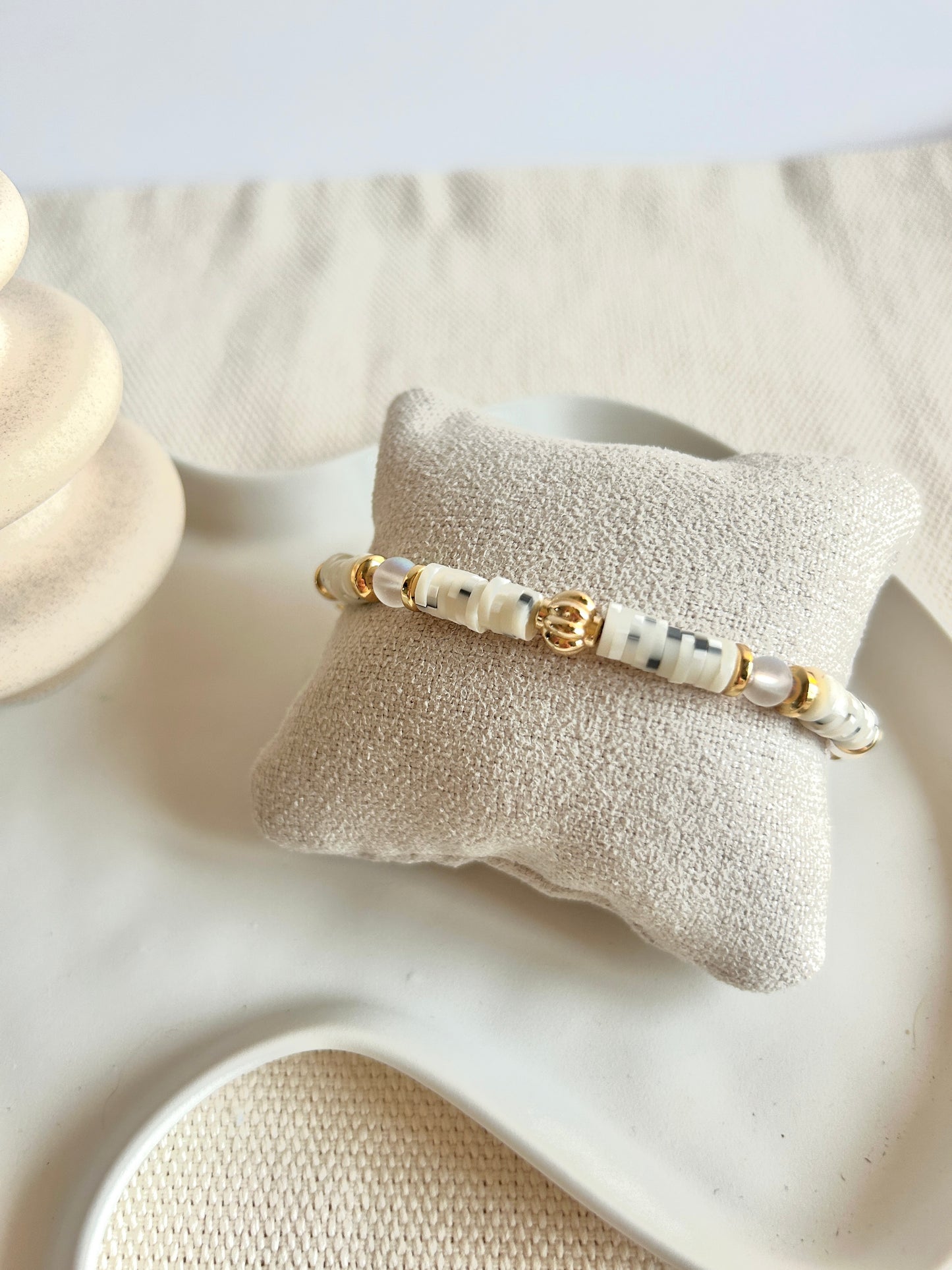 Speckled heshi bracelet