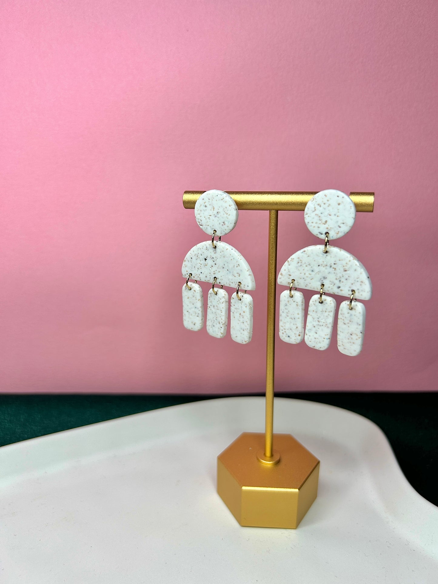 White jellyfish dangles