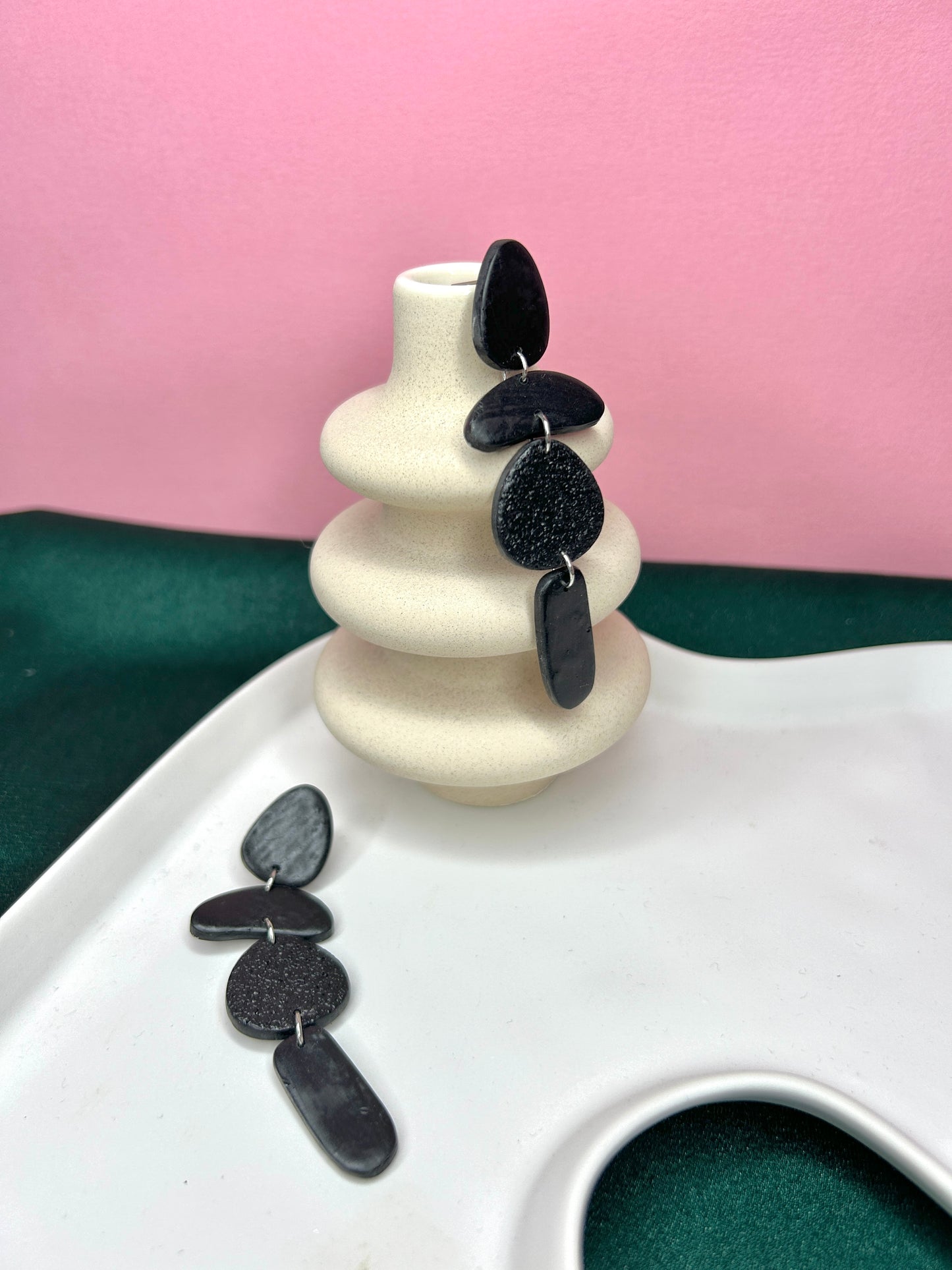 Black pebble drops