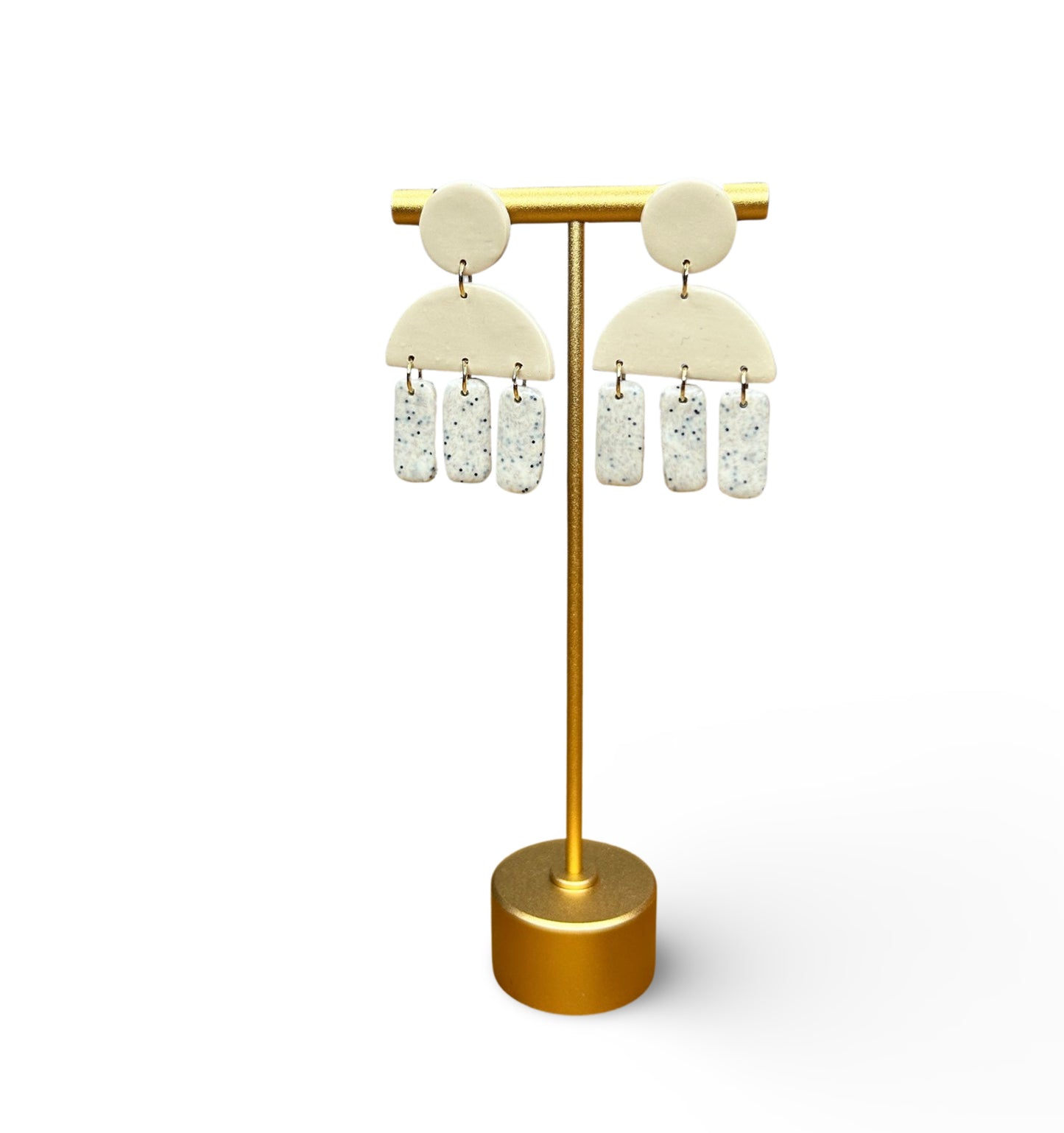 Beige jellyfish dangles