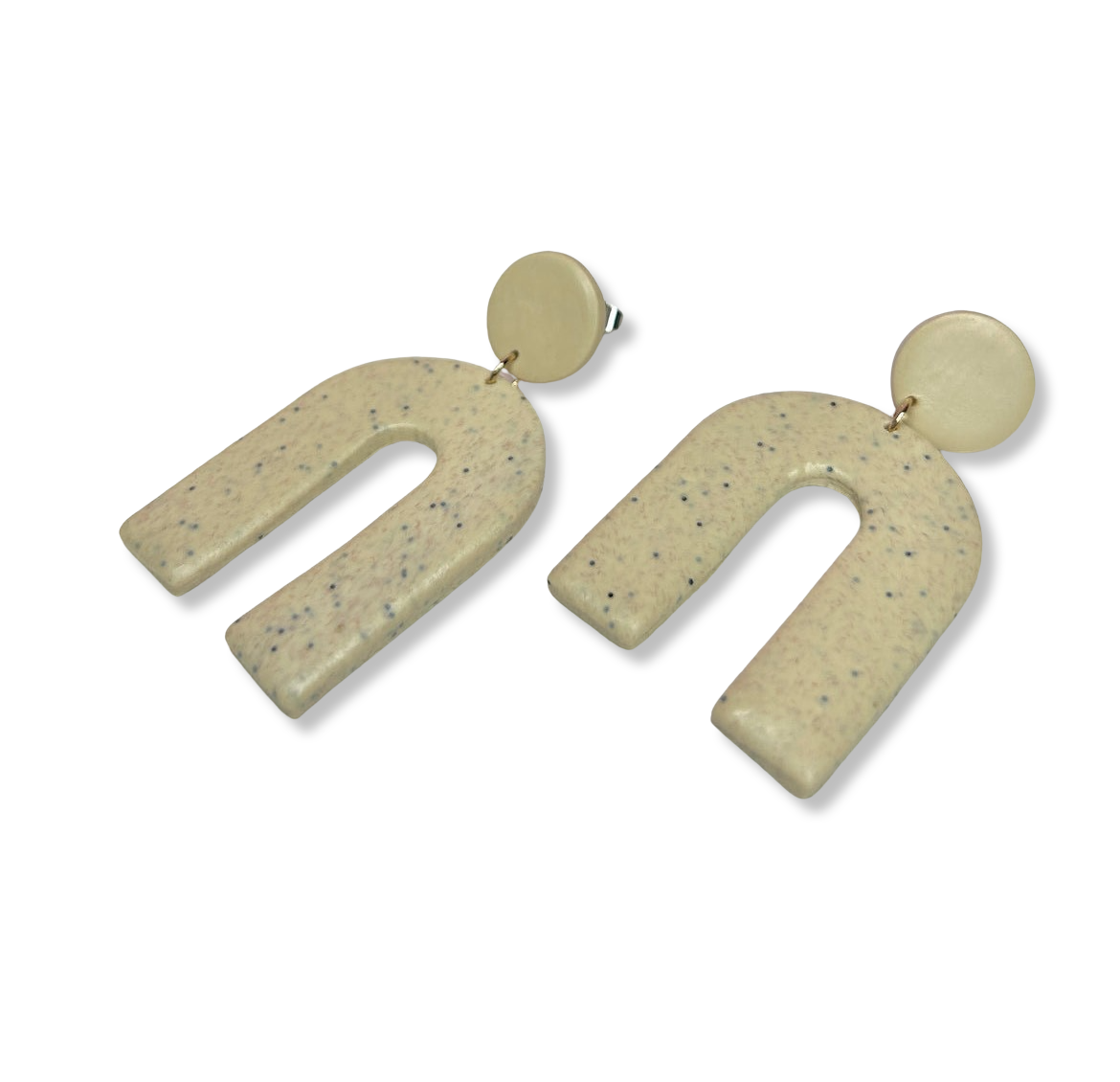 Beige Sahara dangles