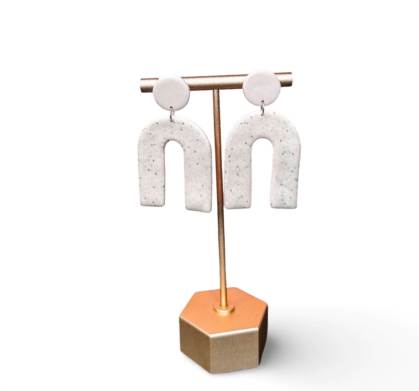 Beige Sahara dangles